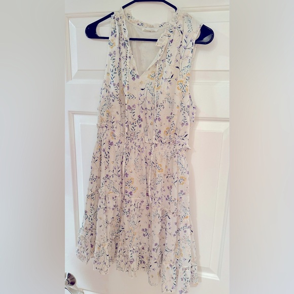 Blu Pepper White, Yellow & Purple Floral Dress - Picture 2 of 5